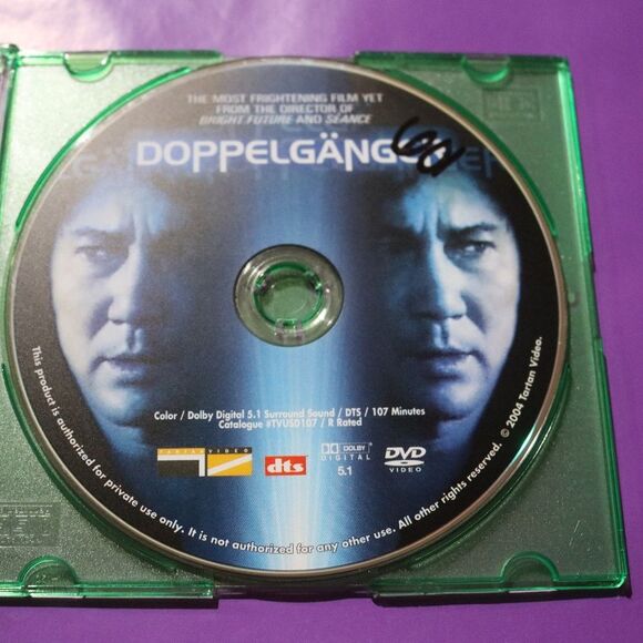 Doppelgänger DVD Blank Case - Picture 1 of 1